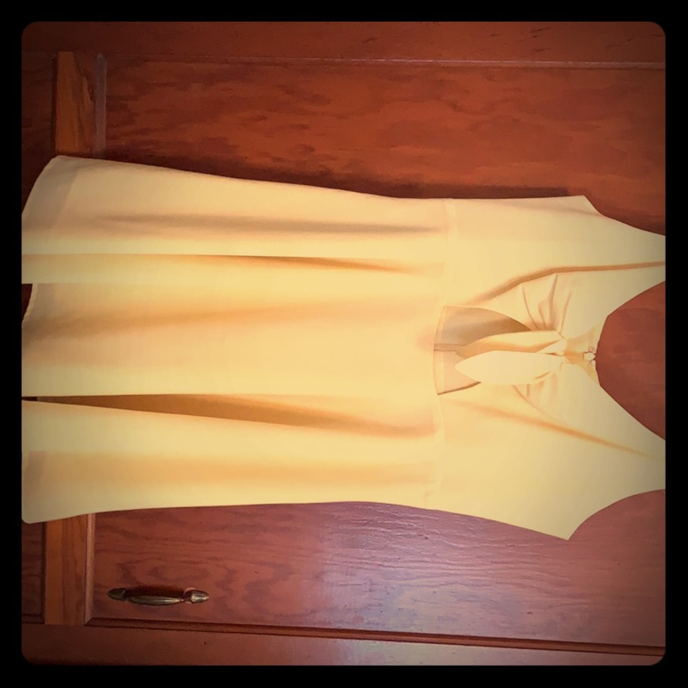 Yellow dress